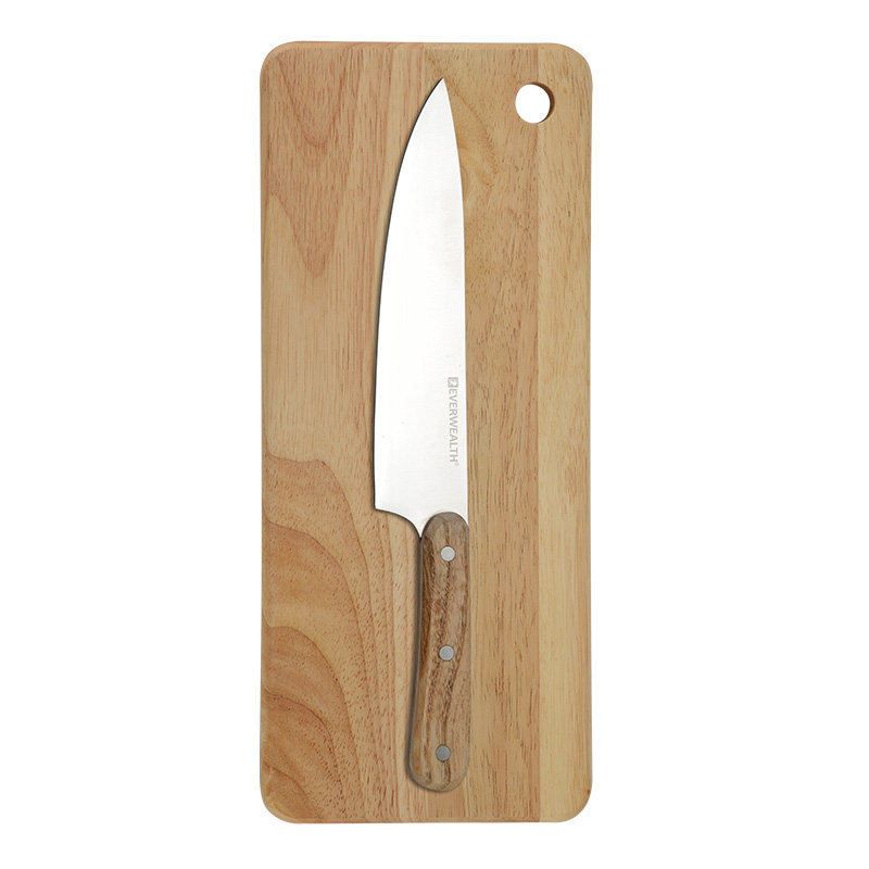 2 Pcs kitchen Knife Set with cutting board- M012