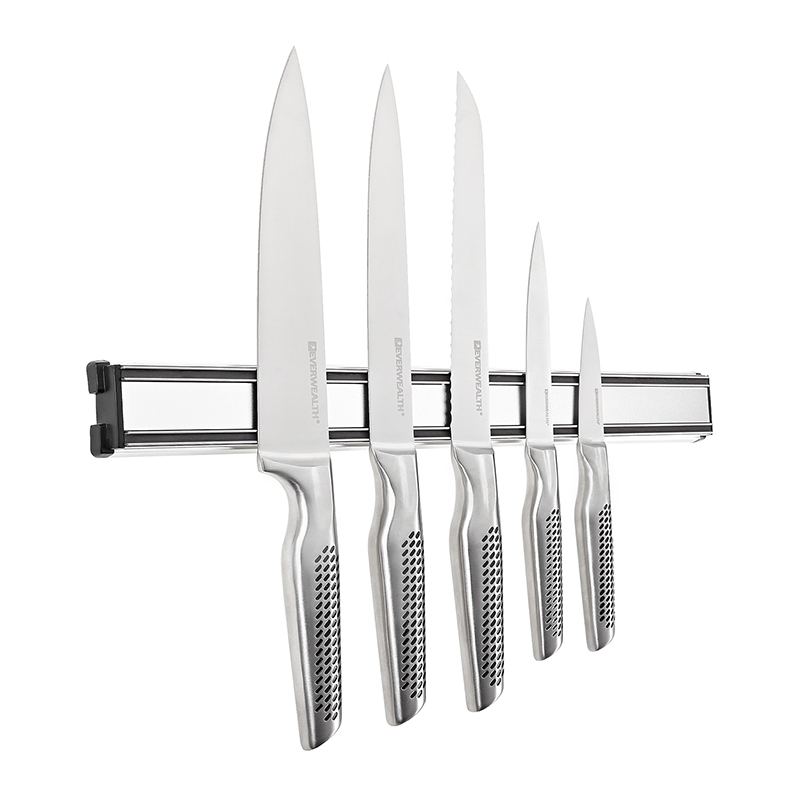 25.5cm, 31.5cm, 36.5cm, 41.5cm and 46.5cm Aluminum Magnetic Knife Holder - Aluminium
