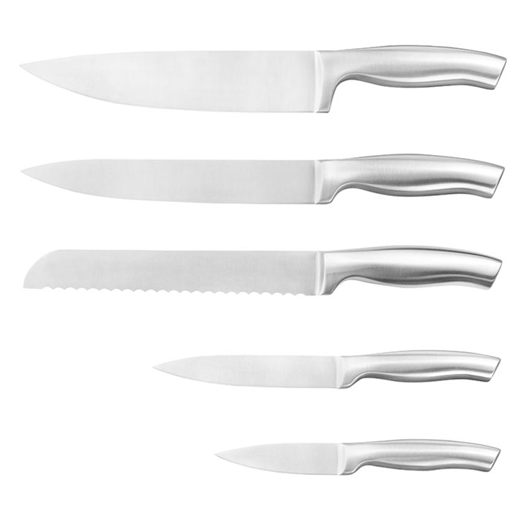 6 Pcs Small Size Knife Set Kitchen Knife Set With Wooden Holder - ER-00001
