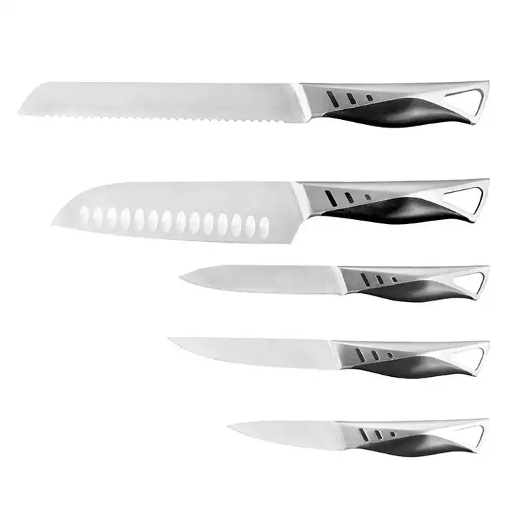 5 Pcs Stainless Steel Kitchen Knife Set