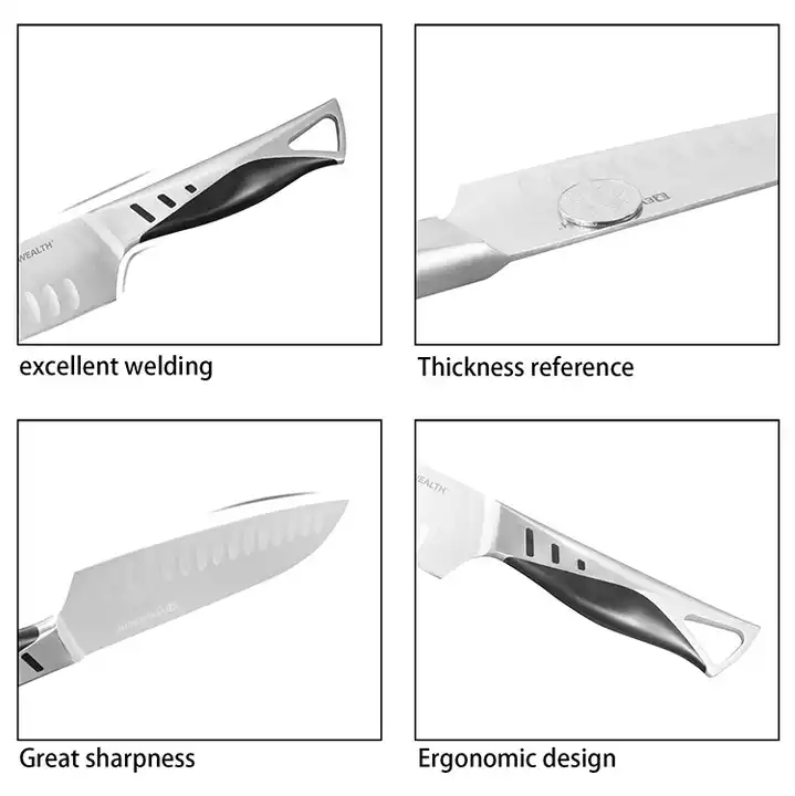 5 Pcs Stainless Steel Kitchen Knife Set