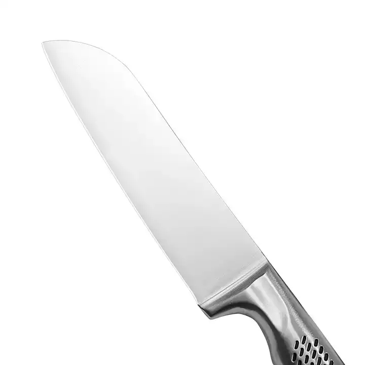 5 Pcs Hollow Handle Stainless Steel Knife Set - S021
