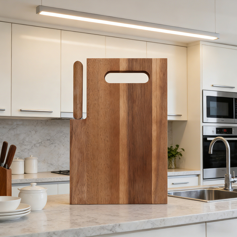 2 Pcs kitchen Knife Set with cutting board- M042