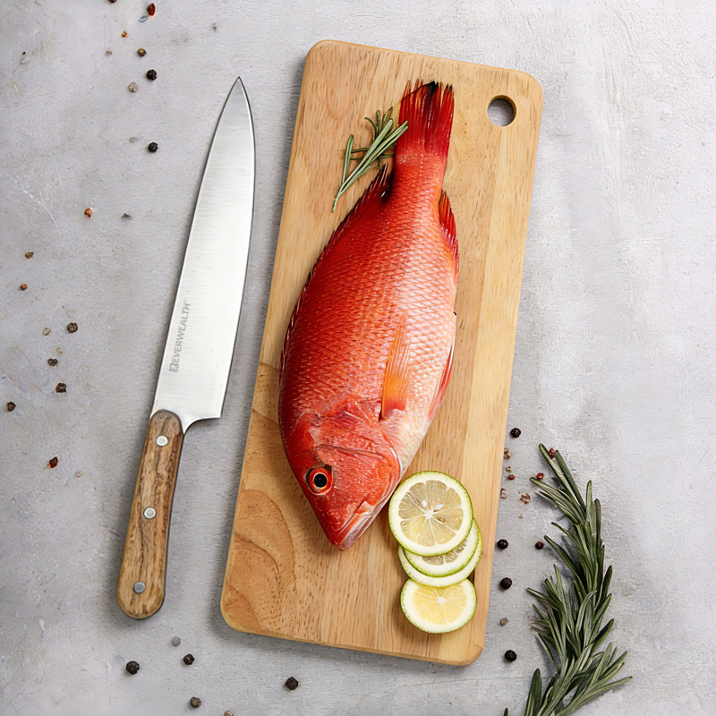 2 Pcs kitchen Knife Set with cutting board- M012